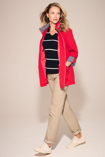 The SARA Coloured Straight Leg Jeans